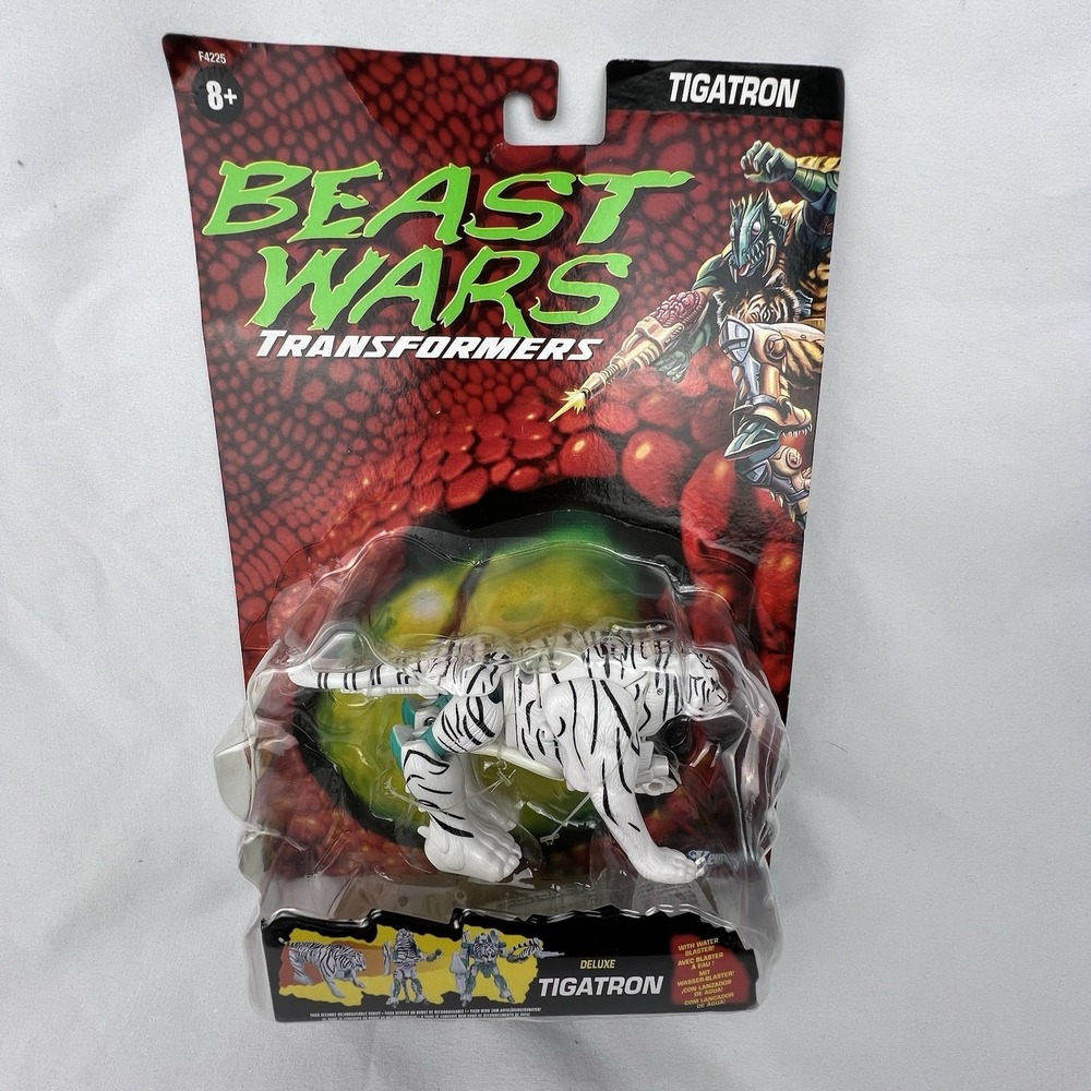 Transformers Beast Wars Deluxe Tigatron Maximal‎ Tiger w/ Water Blaster 2022